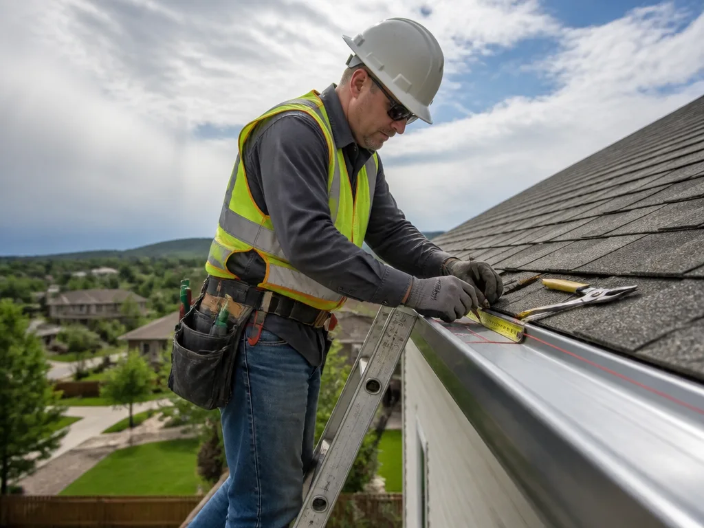 Aluminum Gutter Installation